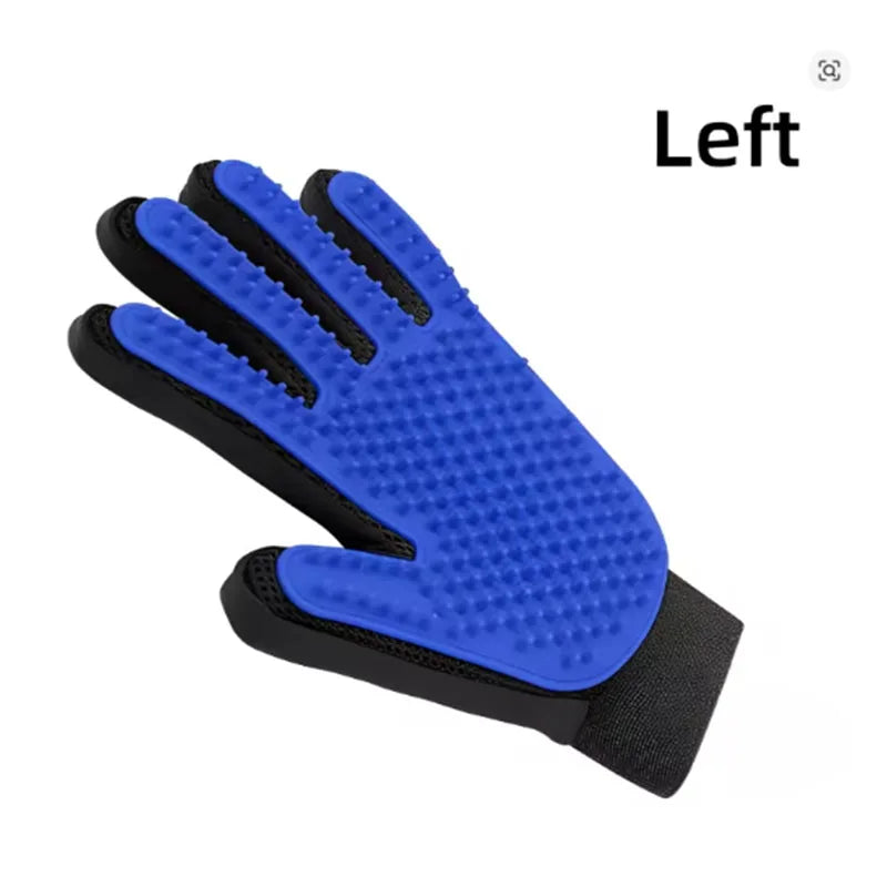 Pet Hair Remover Glove for Dogs & Cats | Deshedding Grooming Brush