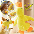Plush Duck Dog Toy with Quack Sound | Durable Chew & Squeaky Toy