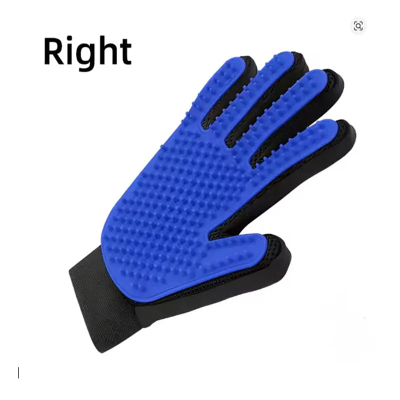 Pet Hair Remover Glove for Dogs & Cats | Deshedding Grooming Brush