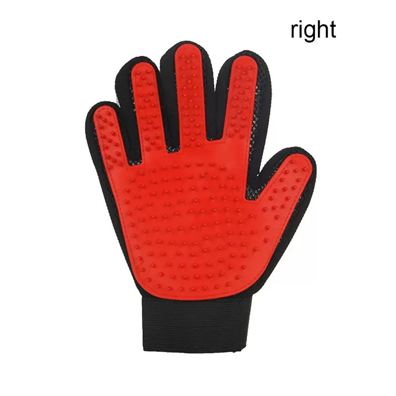 Pet Hair Remover Glove for Dogs & Cats | Deshedding Grooming Brush