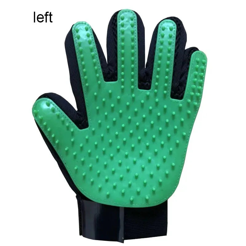 Pet Hair Remover Glove for Dogs & Cats | Deshedding Grooming Brush