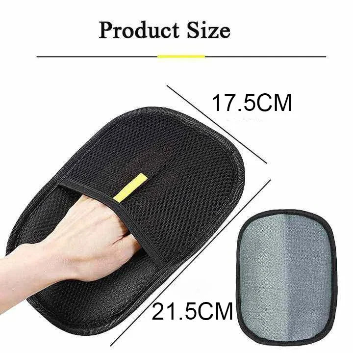 Pet Hair Remover Glove for Dogs & Cats | Deshedding Grooming Brush