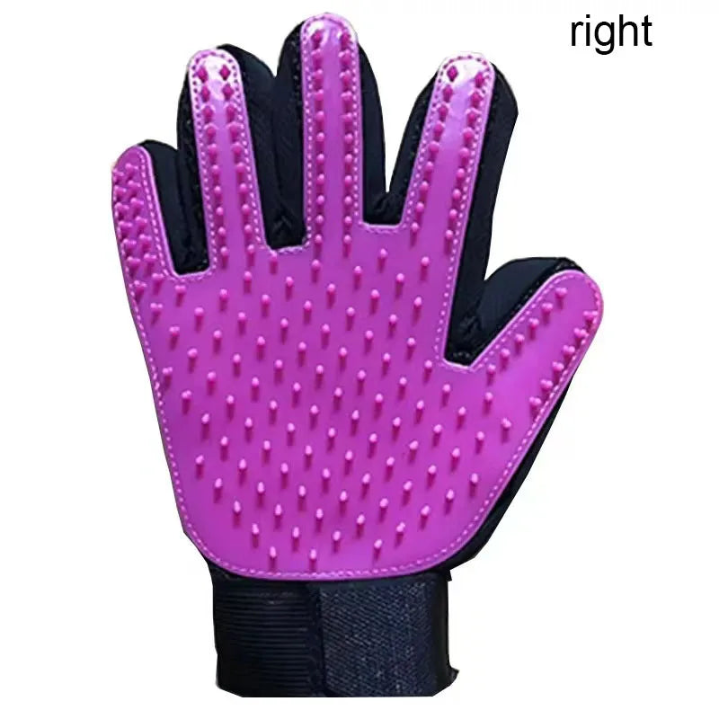 Pet Hair Remover Glove for Dogs & Cats | Deshedding Grooming Brush