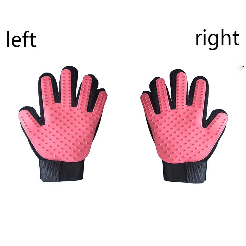 Pet Hair Remover Glove for Dogs & Cats | Deshedding Grooming Brush
