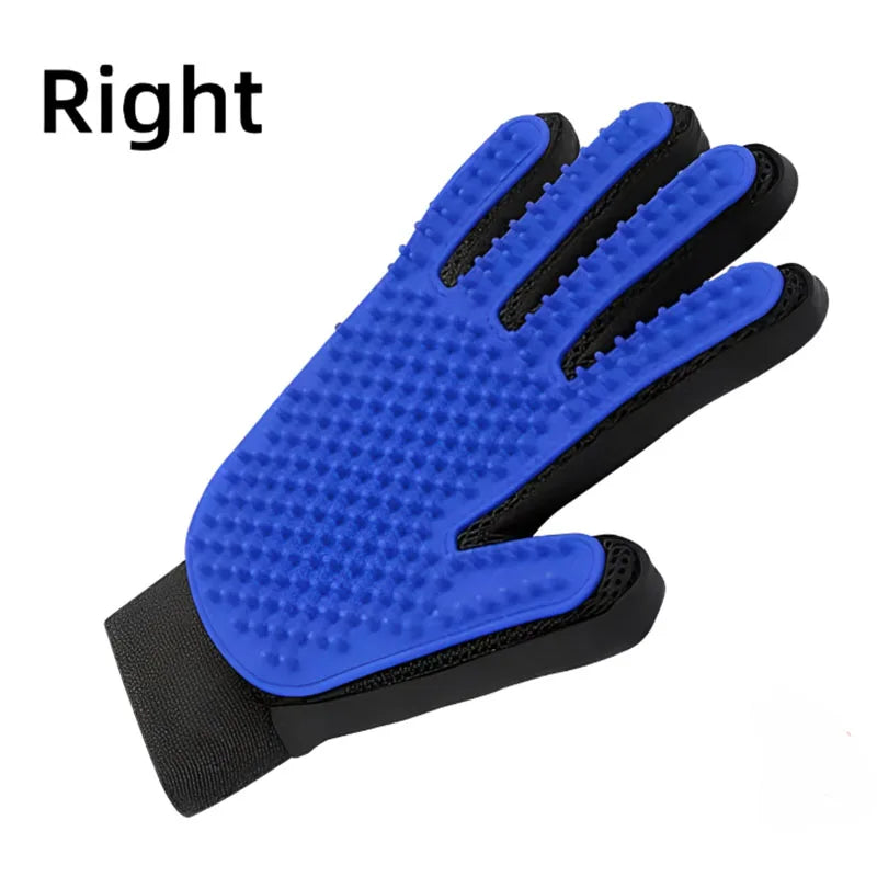 Pet Hair Remover Glove for Dogs & Cats | Deshedding Grooming Brush