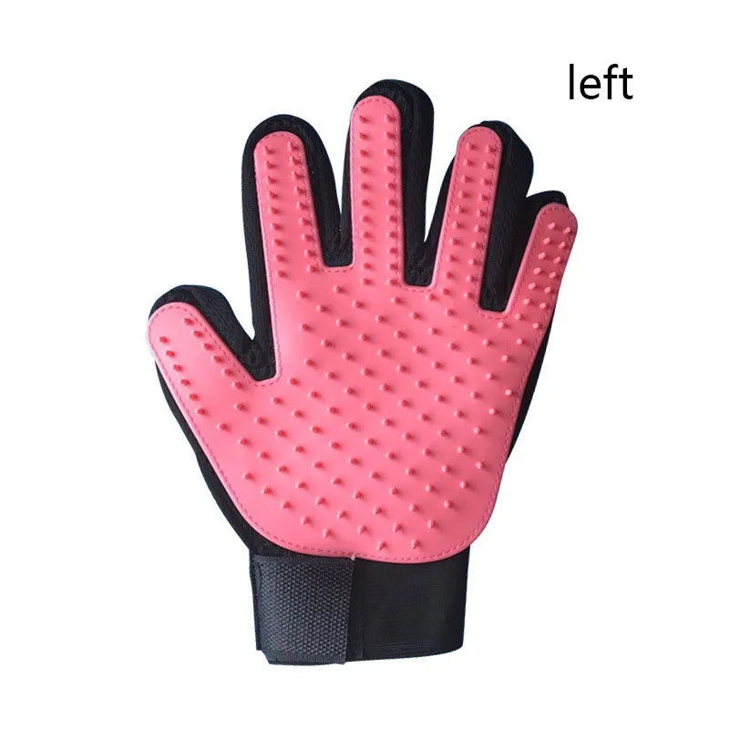 Pet Hair Remover Glove for Dogs & Cats | Deshedding Grooming Brush