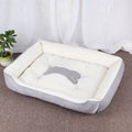 Soft Plush Dog Bed for Medium & Large Dogs | Washable Cozy Pet Sofa