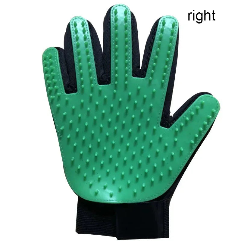 Pet Hair Remover Glove for Dogs & Cats | Deshedding Grooming Brush