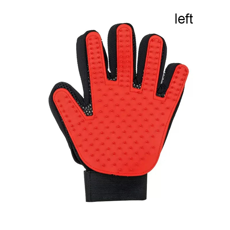 Pet Hair Remover Glove for Dogs & Cats | Deshedding Grooming Brush