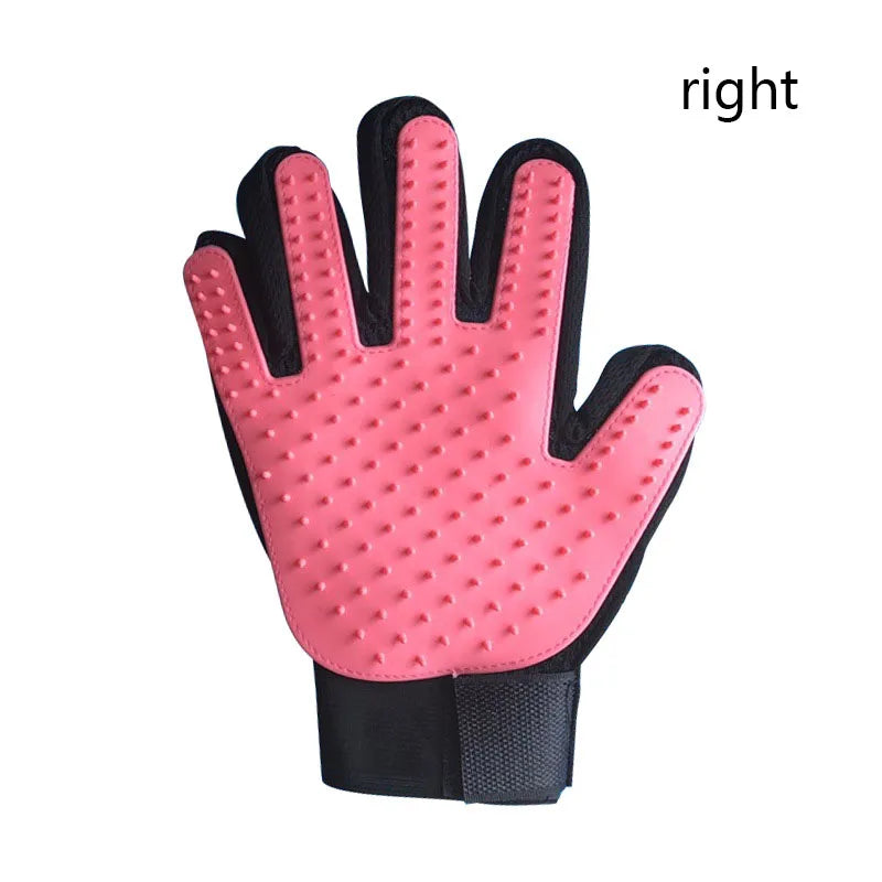 Pet Hair Remover Glove for Dogs & Cats | Deshedding Grooming Brush