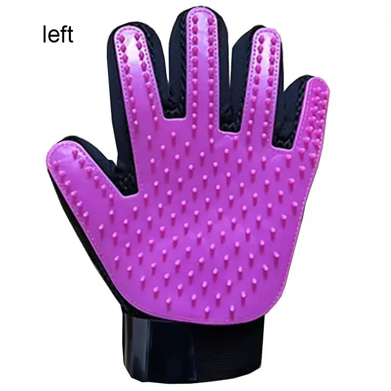 Pet Hair Remover Glove for Dogs & Cats | Deshedding Grooming Brush